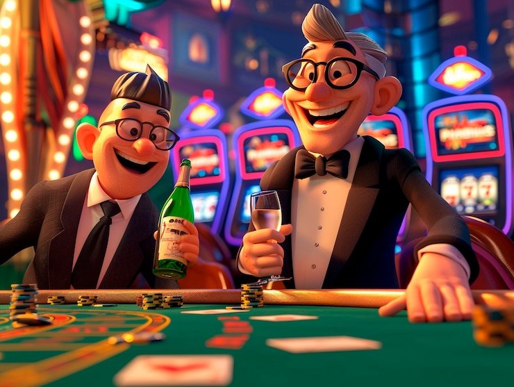 Antarmuka aplikasi mobile telkom4d menampilkan permainan slot dan kasino langsung